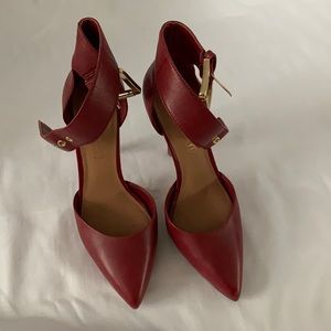 Aldo ankle strap high heels